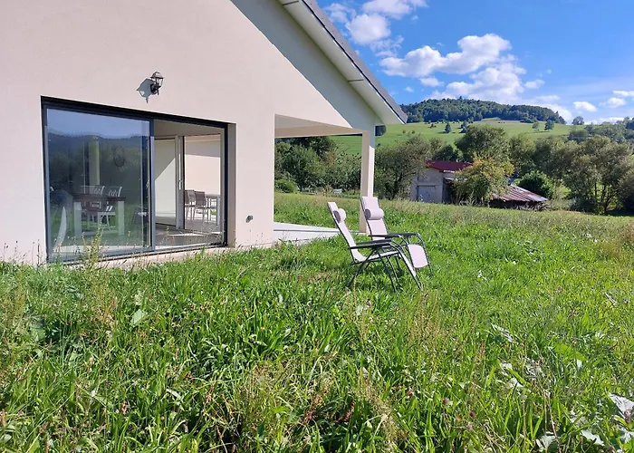 Modern Vosges Getaway Prázdninový dům *